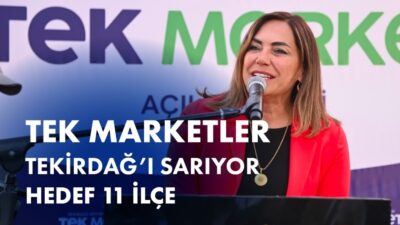 Tekirdağ Büyükşehir Belediye Başkanı Dr. Candan Yüceer’in öncülüğünde hayata geçirilen