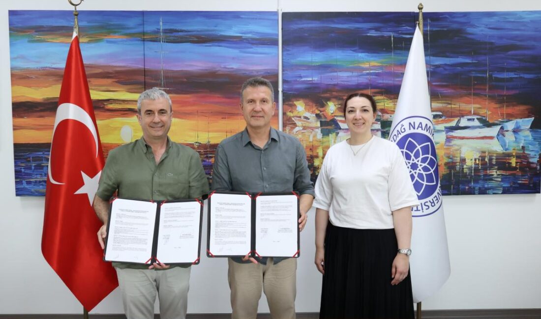 Tekirdağ Namık Kemal Üniversitesi ile Tezdoğan Turizm Şirketi arasında, Üniversite