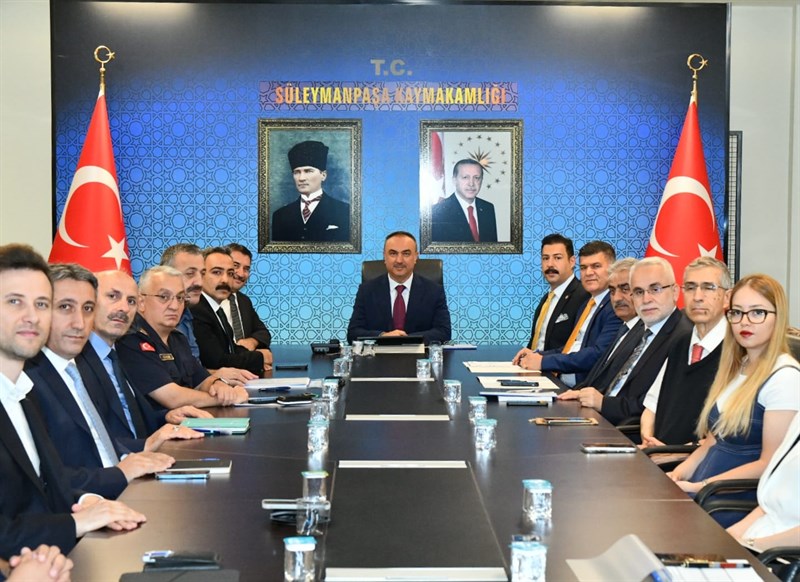 Tekirdağ valisi Sayın Recep Soytürk başkanlığında Bağımlılıkla Mücadele İl Koordinasyon