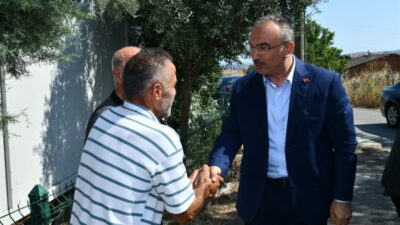 Tekirdağ valisi Sayın Recep Soytürk, sağlık sorunu yaşayan Kıbrıs Gazisi