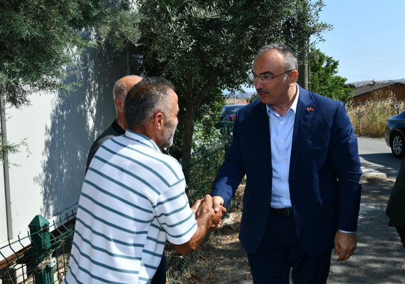 Tekirdağ valisi Sayın Recep Soytürk, sağlık sorunu yaşayan Kıbrıs Gazisi