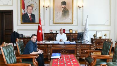 Tekirdağ valisi Sayın Recep Soytürk, PANAB Enerji Tesisler Müdürü Murat