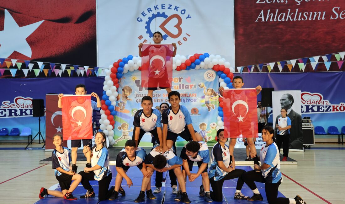 Çerkezköy Belediyesi tarafından bu yıl 12’ncisi gerçekleştirilen Yaz Spor Okulu,