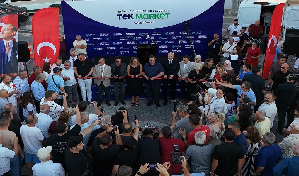 Tekirdağ Büyükşehir Belediyesi’nin sosyal belediyecilik anlayışıyla hayata geçirdiği ve üretici