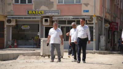 Çorlu Belediye Başkanı Ahmet Sarıkurt, belediye faaliyetlerini yerinde denetlemek ve