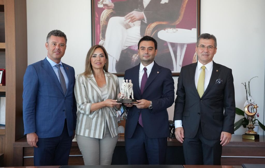 Çorlu Belediye Başkanı Ahmet Sarıkurt ve Tekirdağ Büyükşehir Belediye Başkanı