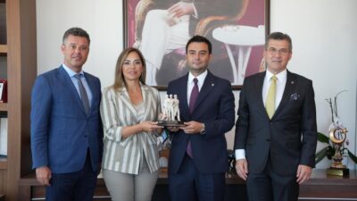Çorlu Belediye Başkanı Ahmet Sarıkurt ve Tekirdağ Büyükşehir Belediye Başkanı