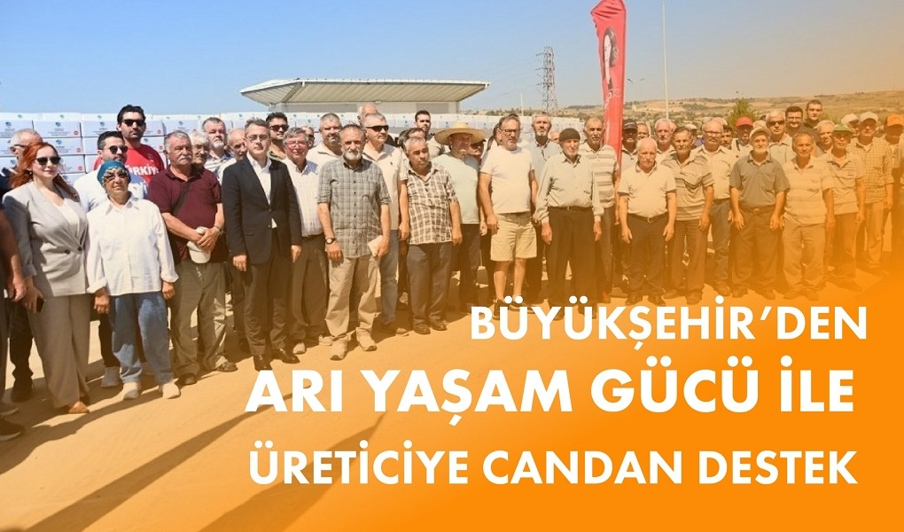 Tekirdağ Büyükşehir Belediyesi, kırsal kalkınmayı desteklemek ve arıcılık faaliyetlerinin sürdürülebilirliğine