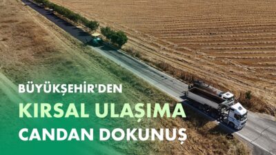 Tekirdağ Büyükşehir Belediyesi, kırsal mahallelerde ulaşım altyapısını güçlendirmeye yönelik yatırımlarını