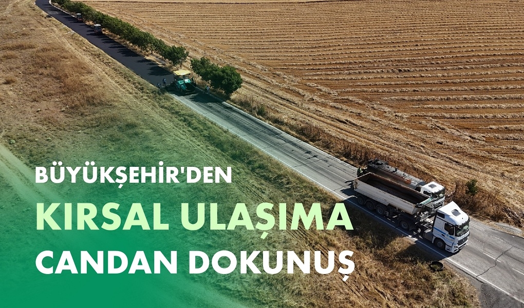 Tekirdağ Büyükşehir Belediyesi, kırsal mahallelerde ulaşım altyapısını güçlendirmeye yönelik yatırımlarını