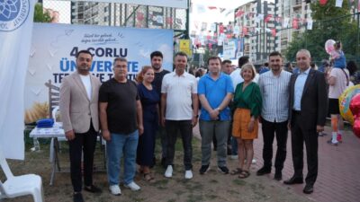 Çorlu Belediyesi tarafından bu yıl dördüncüsü gerçekleştirilen Çorlu Üniversite Tercih