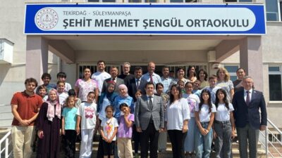 İl Millî Eğitim Müdürü Dr. Aziz Yeniyol, Şehit Mehmet Şengül