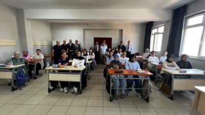 İl Millî Eğitim Müdürü Dr. Aziz Yeniyol, Süleymanpaşa Trakya Anadolu