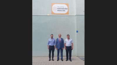 İlçe Milli Eğitim Müdürü Fahri Kırmızı, İlçemiz Kadriye Nazif Gölge