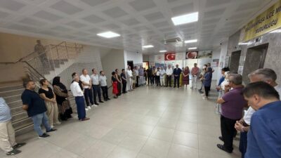 İlçe Milli Eğitim Müdürü Fahri Kırmızı, toplantı için Müdürlüğümüze gelen