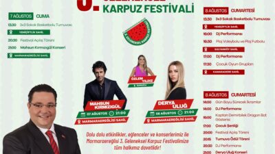 Marmaraereğlisi Belediyesi tarafından bu yıl üçüncüsü düzenlenecek Marmaraereğlisi 3. Geleneksel