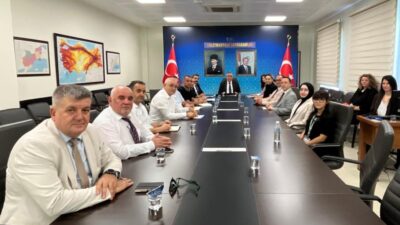 Süleymanpaşa kaymakamı Sayın Mahmut Nedim TUNÇER başkanlığında, İlçe Protokolü üyelerinin