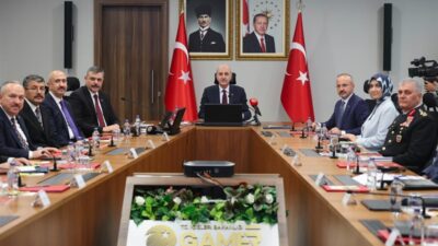 Türkiye Büyük Millet Meclisi başkanı Sayın Numan Kurtulmuş, İçişleri Bakanımız
