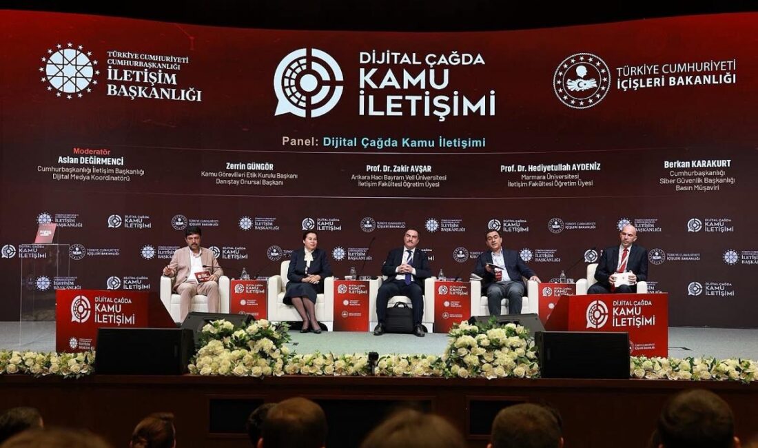 Cumhurbaşkanlığı İletişim Başkanlığı ve İçişleri Bakanlığı iş birliğinde Ankara’da düzenlenen
