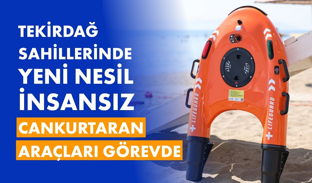 Tekirdağ Büyükşehir Belediyesi, yaz sezonunda vatandaşların can güvenliğini en üst