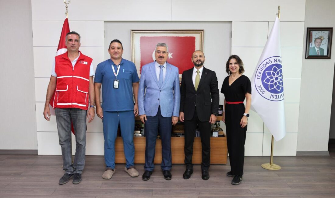 Türk Kızılayı Tekirdağ Şubesi Başkanı Mustafa Kasım KARAKUŞ, Türk Kızılayı