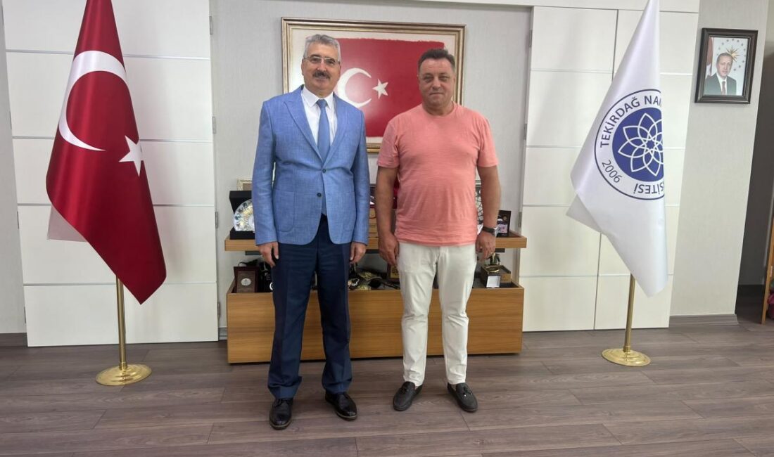 Tekirdağ Jandarma Alay Komutan Yardımcısı Albay Kamil KISPET, NKÜ Üniversitesi