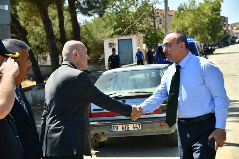 Malkara ilçemiz Sağlamtaş Mahallesi’nde bulunan Sağlamtaş Ortaokulu deprem güçlendirme çalışmaları