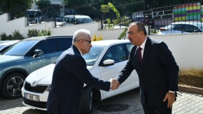Tekirdağ valisi Sayın Recep Soytürk, Tekirdağ İl Müftüsü Mustafa Bilgiç’i