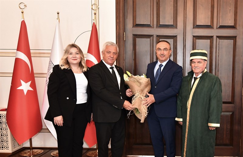 Ahilik Haftası kutlamaları kapsamında Tekirdağ’da İlin Ahisi seçilen Hüseyin Babacan,