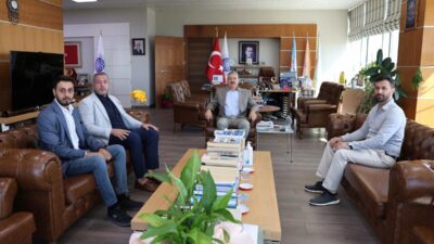 AK Parti Şarköy İlçe Başkanı Ersin ERSOY ile beraberindeki Alper