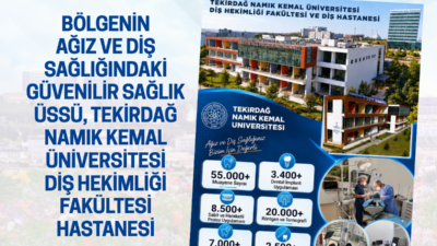Tekirdağ Namık Kemal Üniversitesi Diş Hekimliği Fakültesi Hastanemiz, faaliyete başladığı