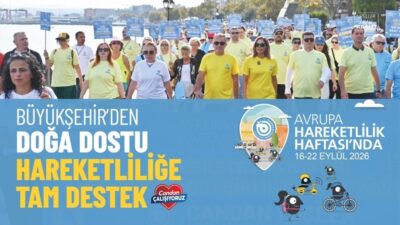Tekirdağ, 16-22 Eylül Avrupa Hareketlilik Haftası kapsamında sağlıklı yaşamın ve