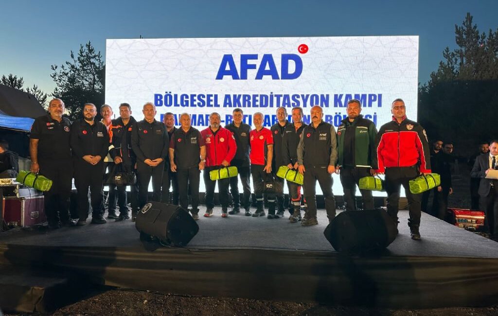 Çorlu Belediyesi Arama Kurtarma Ekibi, Bolu’da düzenlenen ve Türkiye genelinden