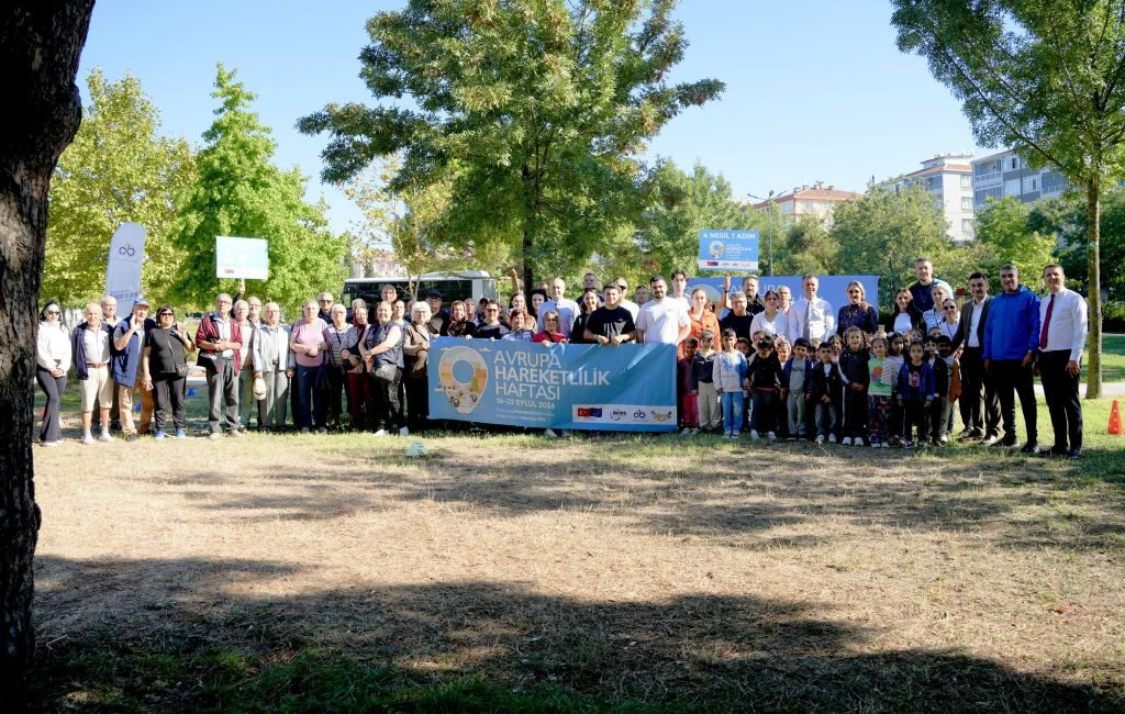 Avrupa Hareketlilik Haftası etkinlikleri kapsamında Çorlu Belediyesi tarafından düzenlenen sabah