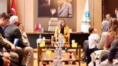 Tekirdağ Büyükşehir Belediye Başkanı Dr. Candan Yüceer, Halk Günü buluşmaları