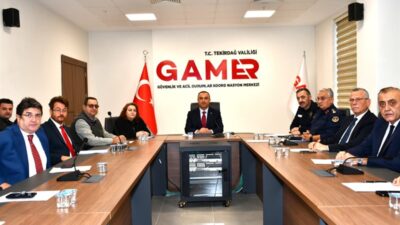 Tekirdağ valisi Sayın Recep Soytürk başkanlığında Kaymakamlar, Tekirdağ Büyükşehir Belediyesi
