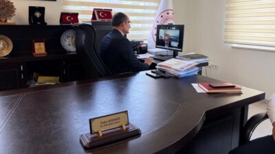 İlçe Milli Eğitim müdürü Fahri Kırmızı başkanlığında Şube Müdürlerimiz Hasan