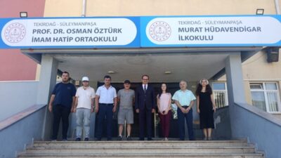 İlçe Milli Eğitim Müdürü Fahri Kırmızı, İlçemiz Murat Hüdavendigar İlkokulu
