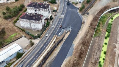 İstasyon Mahallesi Hikmet Uğraş Caddesi ile okullar bölgesinin bulunduğu Ambardere