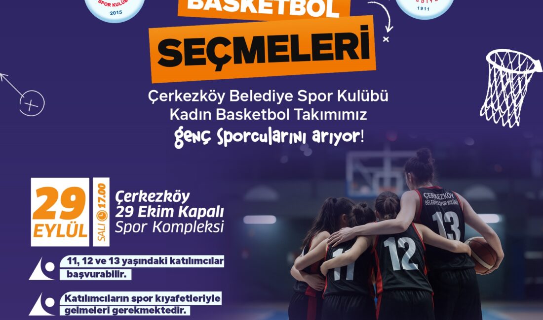 Çerkezköy Belediye Spor Kulübü Kadın Basketbol Takımımız için 29 Eylül