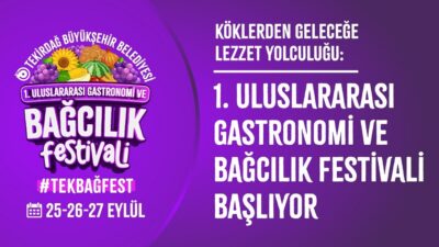 Tekirdağ Büyükşehir Belediyesi tarafından bu yıl ilk kez düzenlenecek 1.