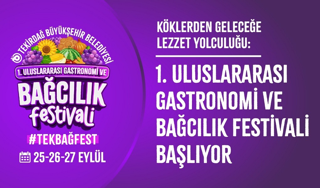 Tekirdağ Büyükşehir Belediyesi tarafından bu yıl ilk kez düzenlenecek 1.