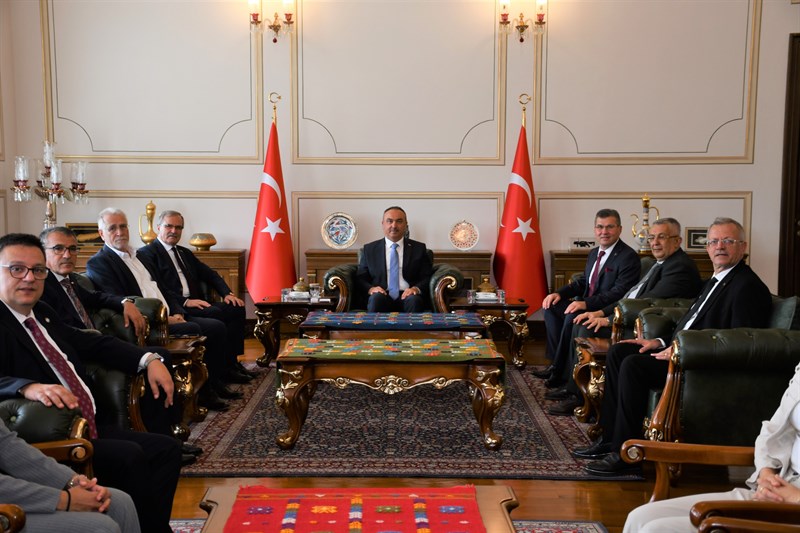 Organize Sanayi Bölgeleri Üst Kuruluşu Trakya Bölge Toplantısı’na katılmak üzere