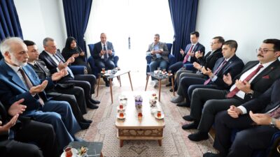 Tekirdağ Valisi Recep Soytürk, Çerkezköy Kaymakamı Nazmi Günlü ve Belediye