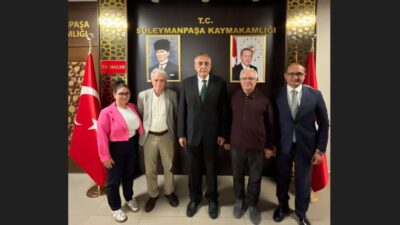 Süleymanpaşa kaymakamı Sayın Mahmut Nedim TUNÇER, Namık Kemal Evi Başkanı