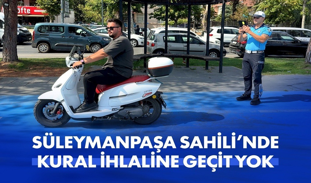 Tekirdağ Büyükşehir Belediyesi, Süleymanpaşa Sahili’nde vatandaşların güvenli ve huzurlu bir