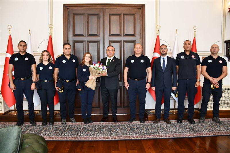 25 Eylül-1 Ekim tarihleri arasında kutlanan “İtfaiye Haftası” münasebetiyle Tekirdağ