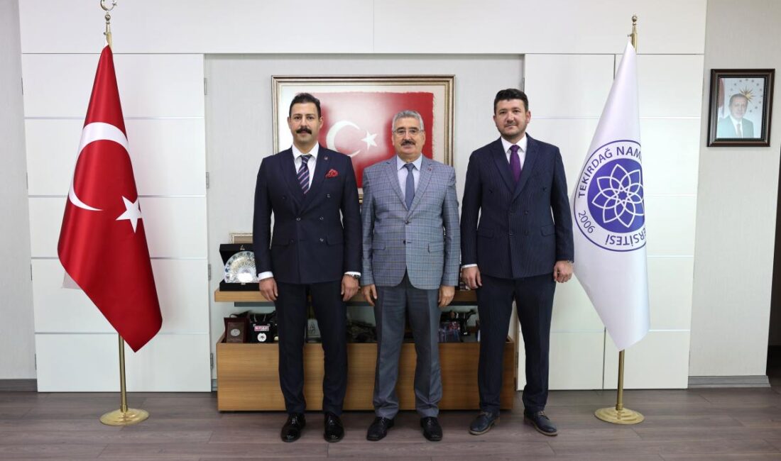 Tekirdağ Cumhuriyet Başsavcısı Sayın Bilgehan YÜCEL; NKÜ Üniversitesi Rektörü Sayın