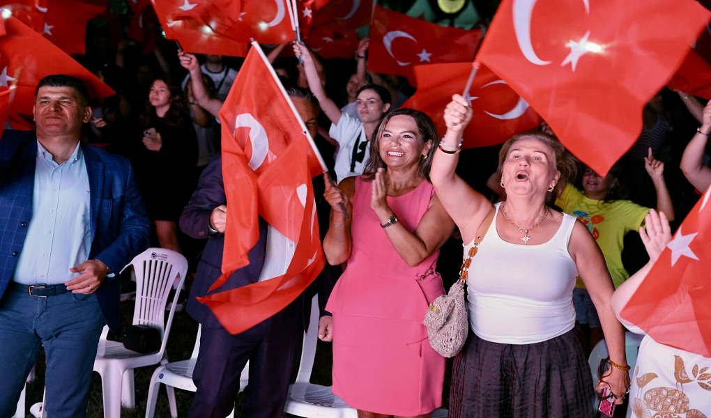 A Milli Kadın Voleybol Takımımızın Avrupa Şampiyonası finalinde İtalya ile