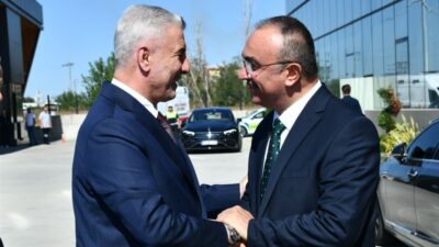 Tarım, Sanayi, Hayvancılık ve Teknolojileri Fuarı’na katılmak üzere ilimize gelen